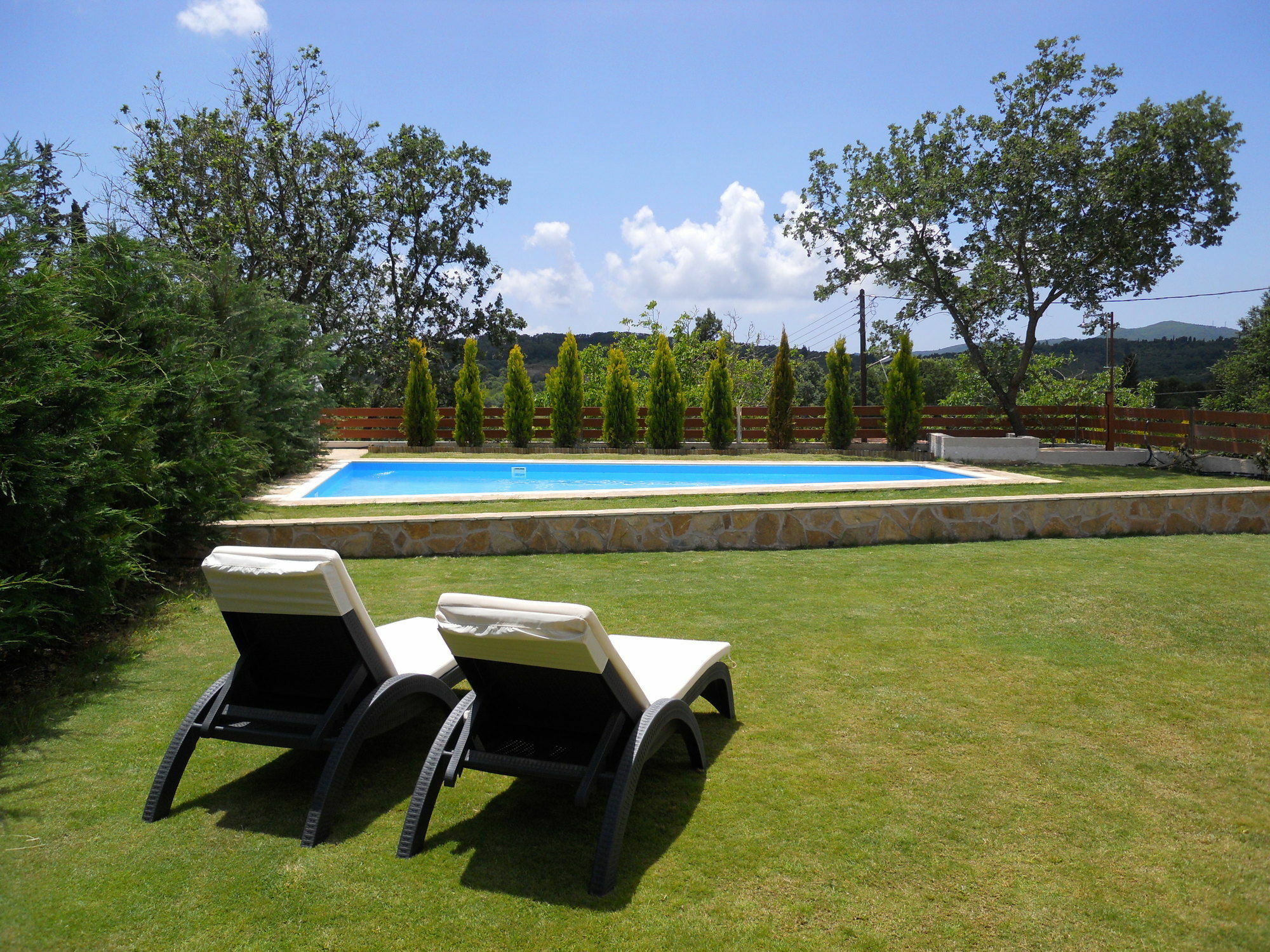 Villa Poulades Gouvia Buitenkant foto